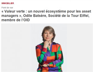 Valeur verte : un nouvel ecosystème pour les asset managers